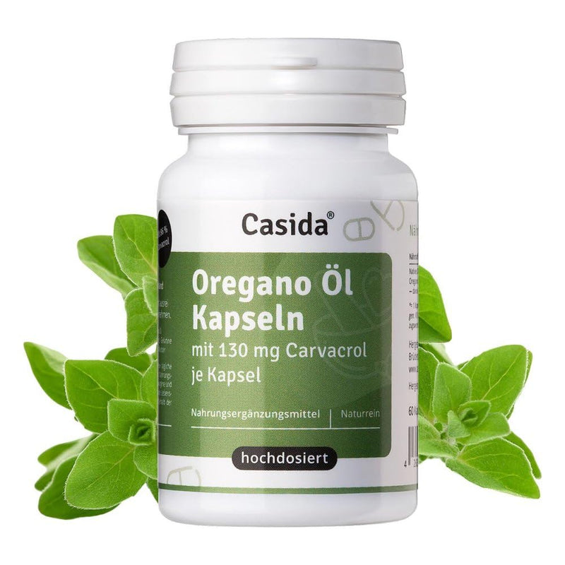 Oregano oil capsules, high dosage, 60 pieces - NewNest Australia