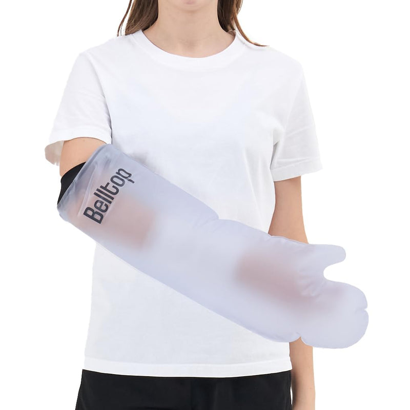 Plaster protection waterproof arm. Shower protection arm can be reused. Water protection for plaster arm made of silicone for bathing and showering. Waterproof plaster cast. Reusable cast and bandage protection - adult cast arm guards - NewNest Australia