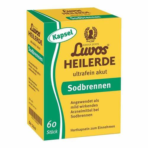 LUVOS healing clay ultra-fine acute heartburn capsules 60 pcs - NewNest Australia
