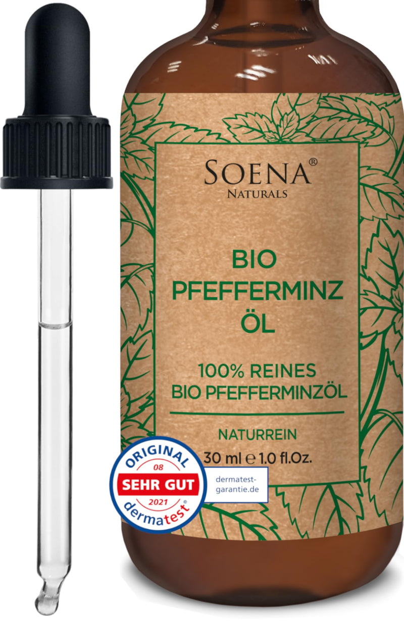 INTRODUCTORY PRICE – 100% ORGANIC PEPPERMINT OIL | Natural & Pure - Essential Oil | Mint Oil - Promotes Hair Growth - Hair Oil for Hair Loss | Aromatherapy - Relieves Headaches | Therapeutic oil - NewNest Australia