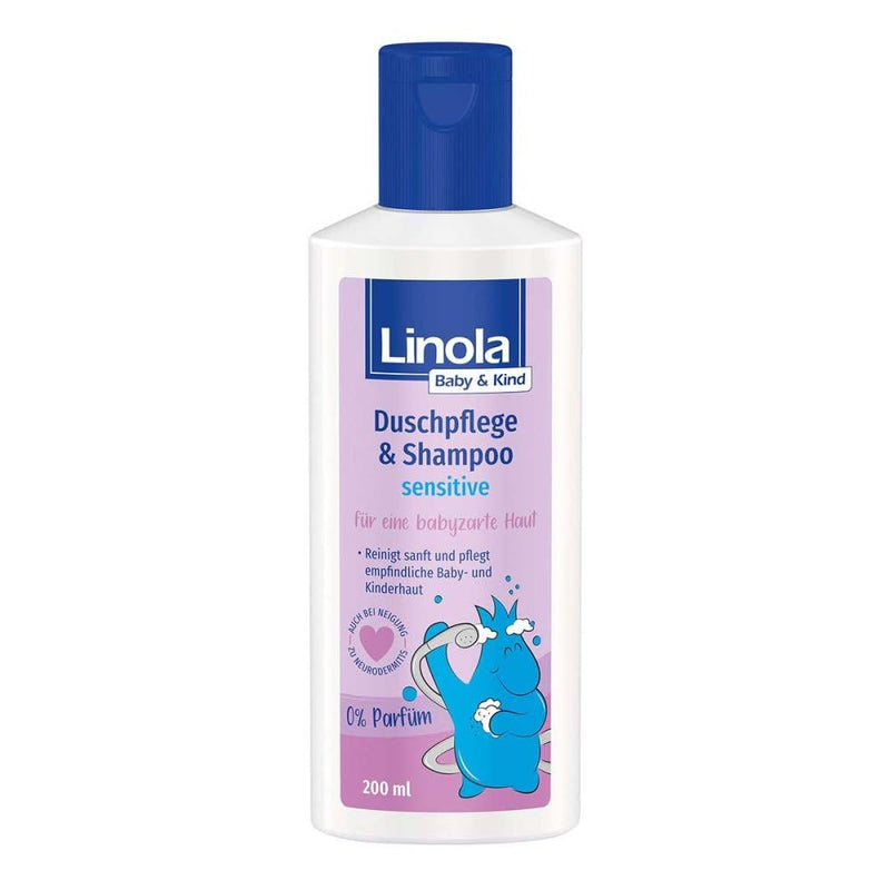 LINOLA Baby & Child Shower Care & Shampoo sensitive 200 ml - NewNest Australia