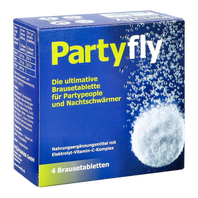 Partyfly effervescent tablets 4 pcs - NewNest Australia