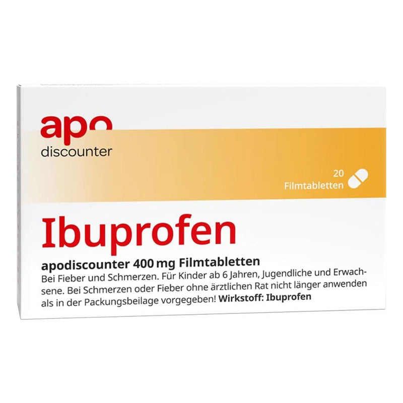 Ibuprofen Apodiscounter 400 Mg film-coated tablets 20 pieces - NewNest Australia