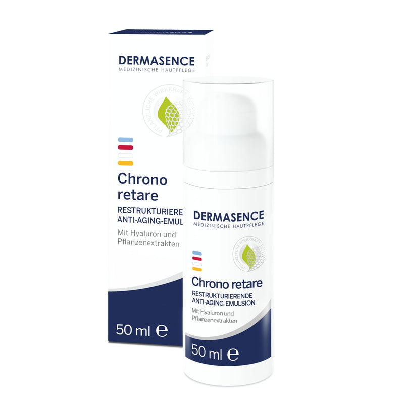 DERMASENCE Chrono retare restructuring anti-aging emulsion, 50 ml - Stimulating emulsion with soft-focus effect - NewNest Australia