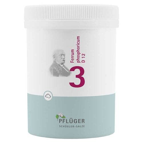 BIOCHEMIE Pflueger 3 Ferrum phos.Trit.D 12 powder 250 g - NewNest Australia
