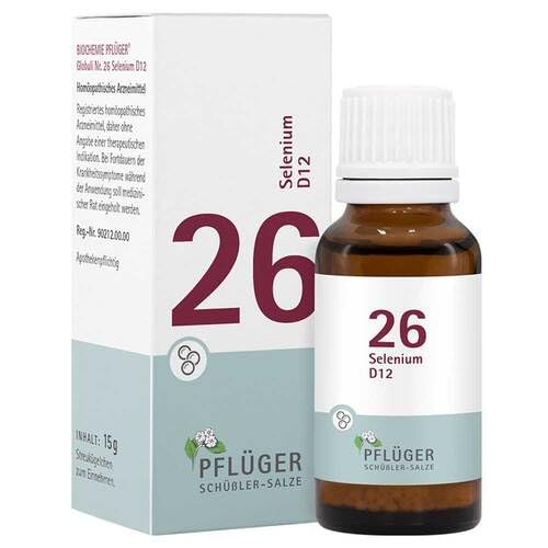 BIOCHEMIE Pflueger 26 Selenium D 12 globules 15 g - NewNest Australia
