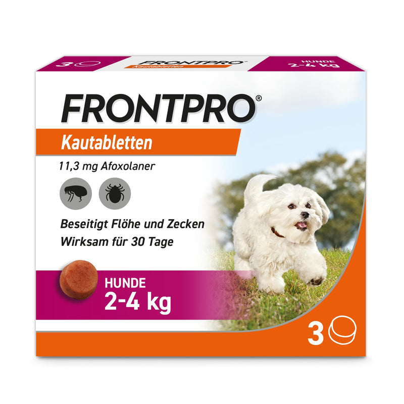 Frontpro 11 mg chewable tablets for dogs 2-4 - NewNest Australia