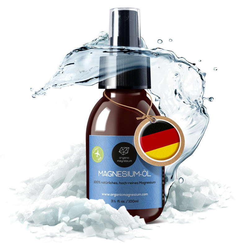 Ultra Pur Magnesium Oil Spray 100ml - 100% Naturally Pure Zechstein Oil from Organic Magnesium | Perfect for sports & muscle relaxation | Liquid MagnesiumChloride Oil concentrate - NewNest Australia