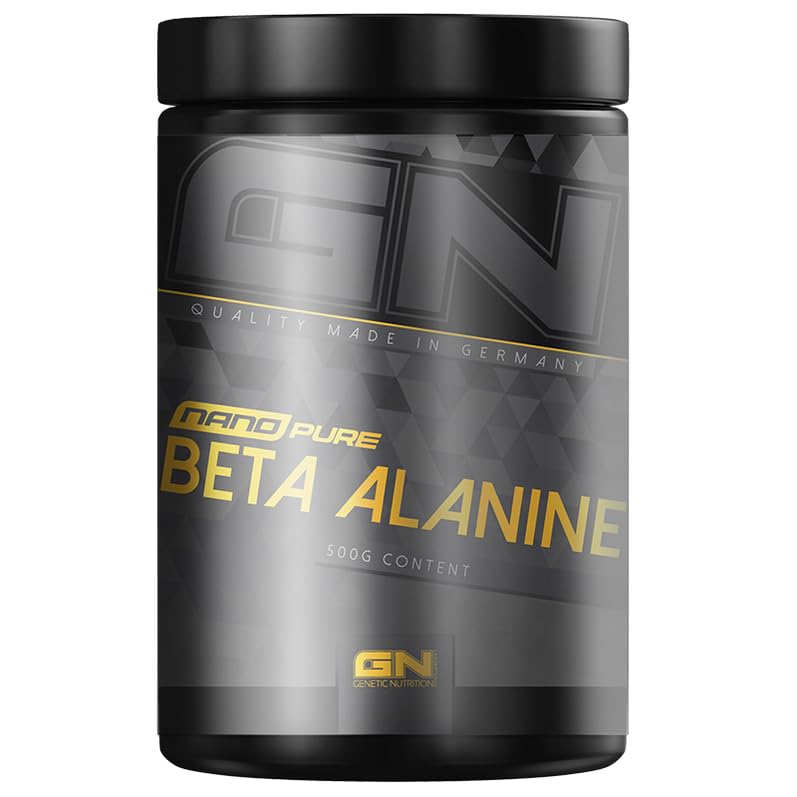 GN Laboratories Nano Pure Beta Alanine (500 g powder) - 100% pure beta alanine for optimal performance - vegan, easy to dose - Made in Germany - NewNest Australia