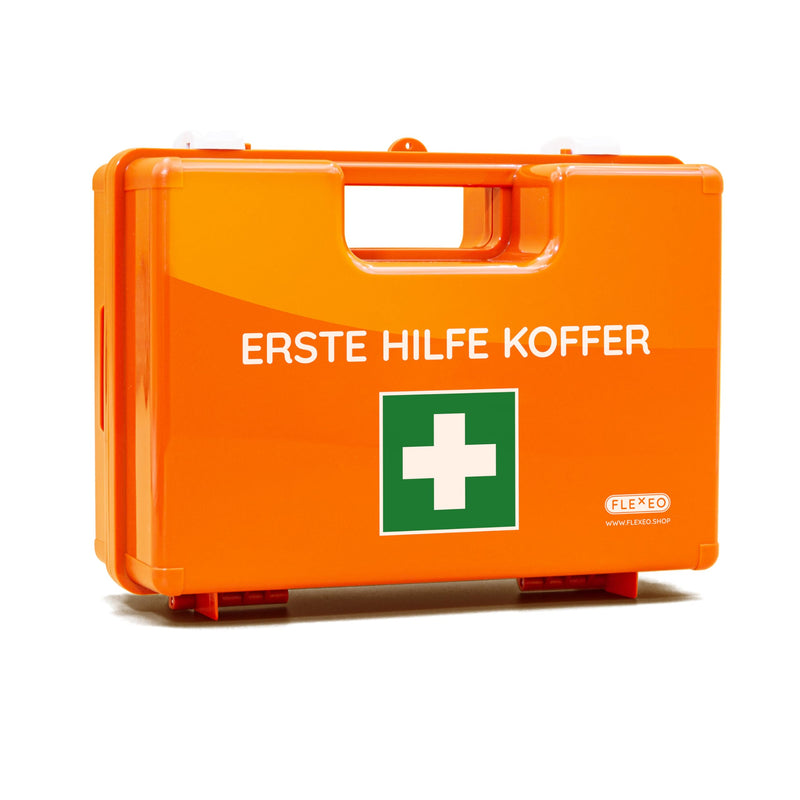 Empty first aid kit, including wall bracket - Large suitcase without contents - Empty first aid kit/emergency kit for businesses, companies and homes for retrofitting and filling yourself - NewNest Australia
