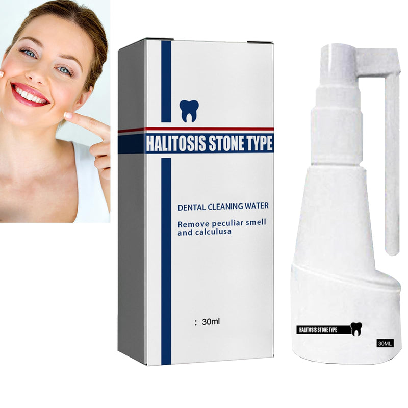Teeth whitening mouth spray, tooth cleaning spray, tartar spray, tartar-free dissolving tooth spray, tartar remover, removes yellow tooth stains, protects oral hygiene and oral care 30ml - NewNest Australia