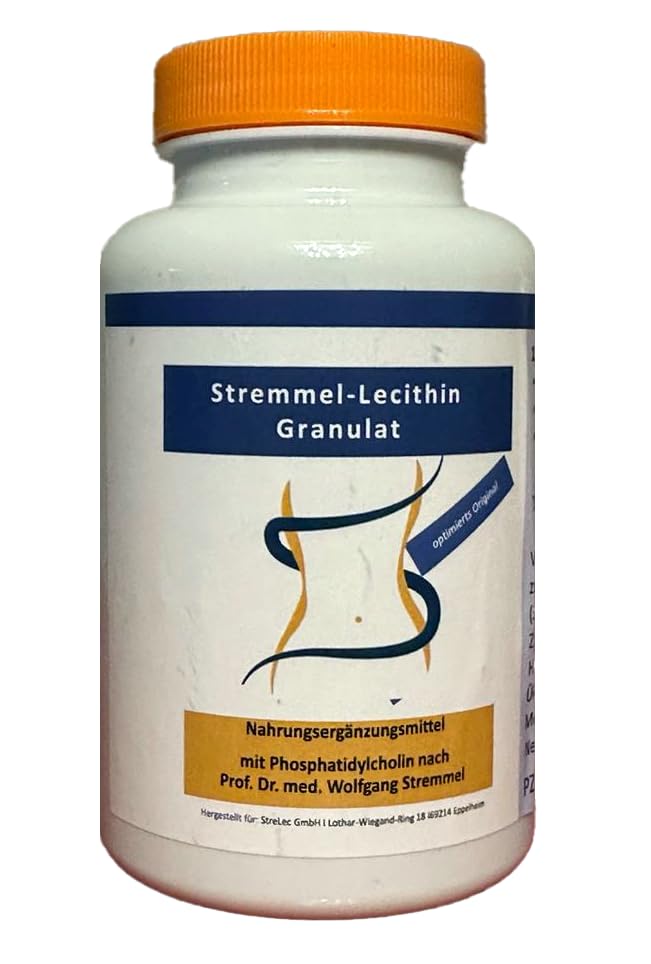 Stremmel Lecithin - the original with an optimized recipe, granules, 150g phosphatidylcholine per can - NewNest Australia