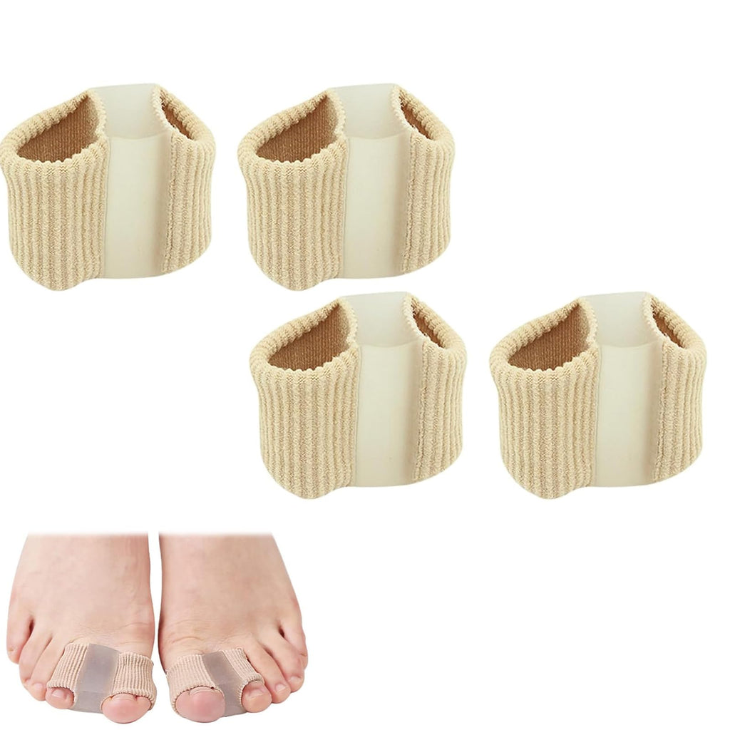 Toe Separator Hallux Valgus Silicone, Hallux Valgus Toe Separator, Halus Valgus Corrector, Toe Separator for Hallux Valgus, Correction Hallux Valgus, for Women Men, Toes Separator, Pack of 4 - NewNest Australia