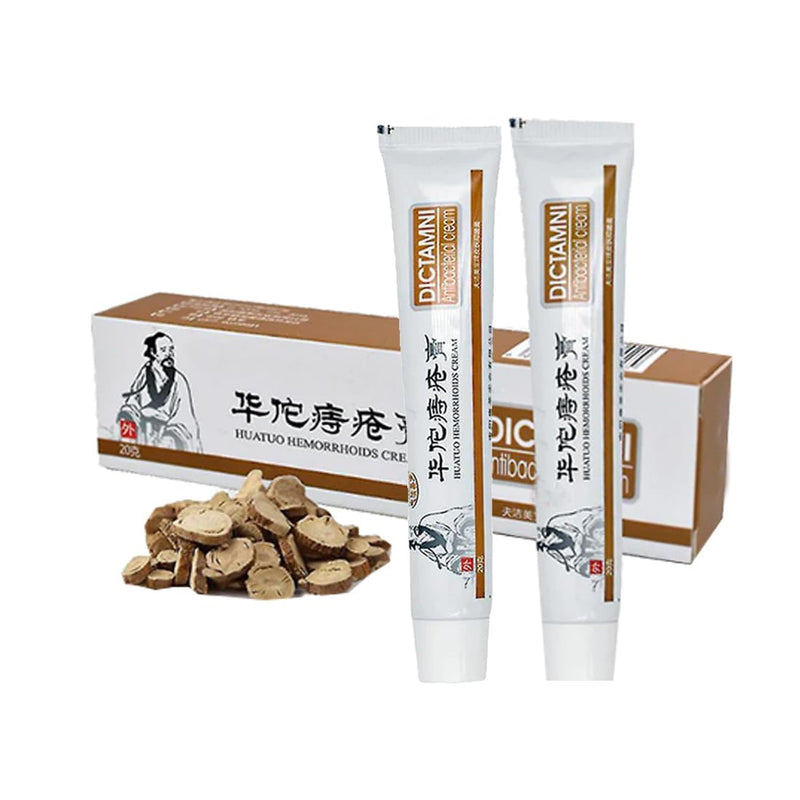 Chinese Herbal Hemorrhoid Cream Medilisk, Natural Herbal Hemorrhoid Cream, Chinese Herbal Hemorrhoid Cream External Hemorrhoids Soothes (2PCS) 2pcs - NewNest Australia