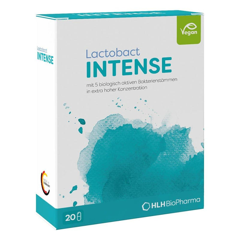 Lactobact Intense gastric juice-resistant capsules 20 pieces - NewNest Australia
