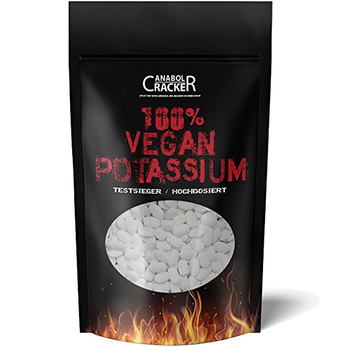 500 tablets of potassium vegan-free from additives 495mg per daily dosage - NewNest Australia