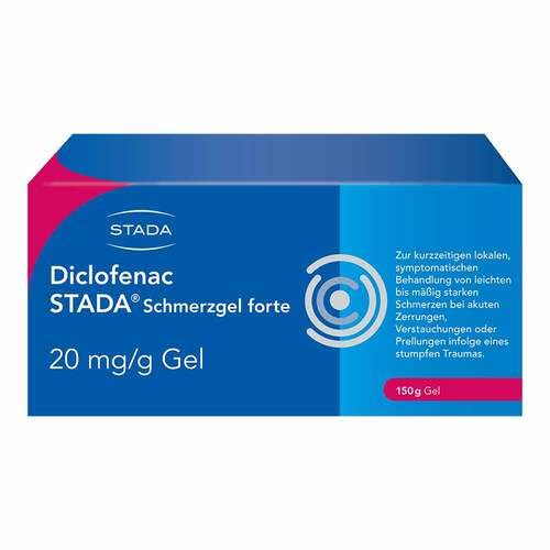 DICLOFENAC STADA pain gel forte 20 mg/g 150 g - NewNest Australia