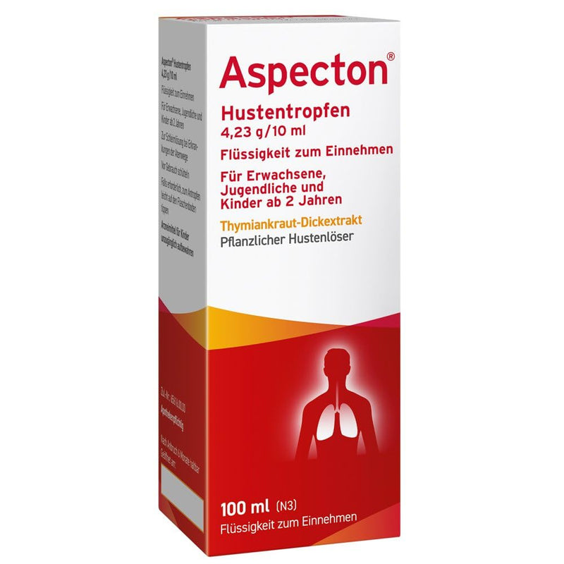 ASPECTON cough drops 100 ml - NewNest Australia
