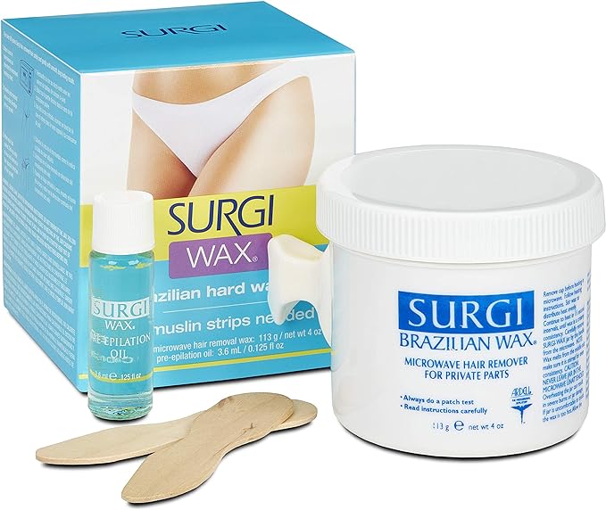 Brazilian wax kit for waste hair removal, no paper required - NewNest Australia