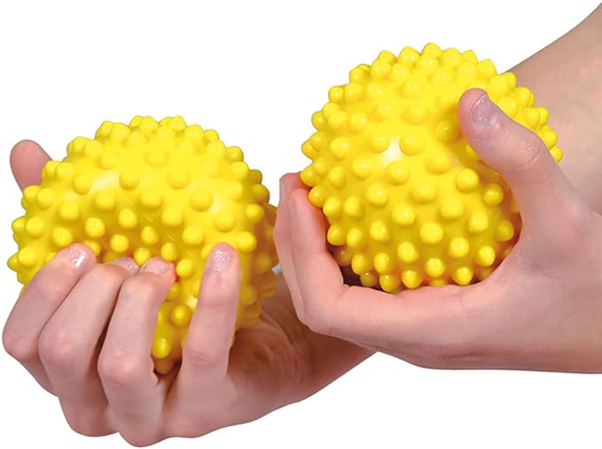 Gymnik Tactile Ball 10 (2 pieces) [Balance Ball] Yellow Diameter 10cm - NewNest Australia