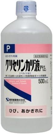 Kenei Pharmaceutical Glycerin Potash Liquid P, 16.9 fl oz (500 ml) (Heel and Elbow Corne) - NewNest Australia