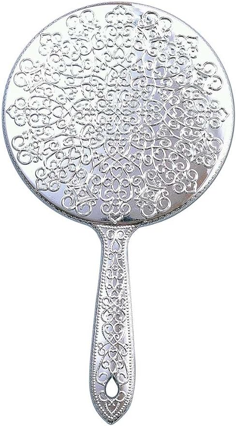 Y-13 Plated Hand Mirror, Silver - NewNest Australia