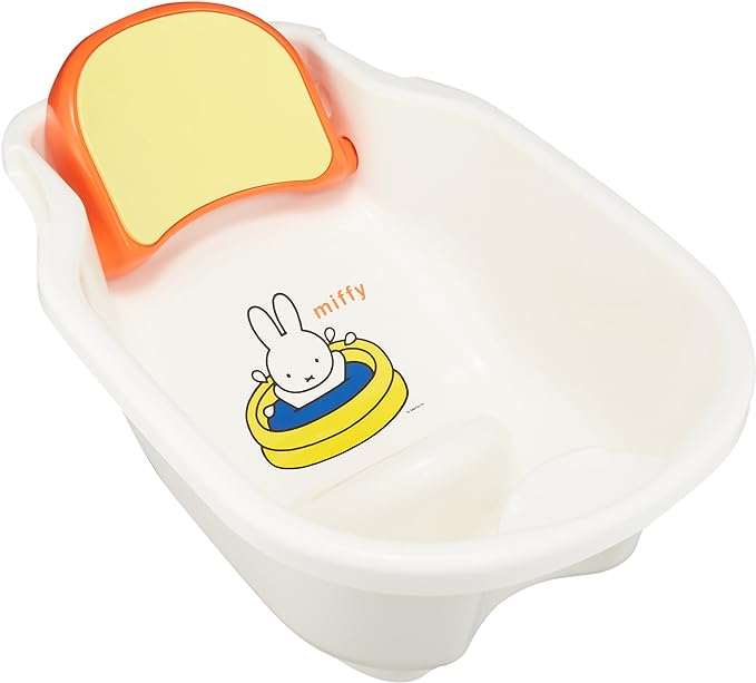 Richell "Miffy Wants to Bath" Baby Bathtub for Newborns to 3 Months Old - NewNest Australia