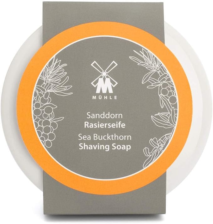 Muhle porcelain shaving bowl (with shaving soap) SEA BUCKTHORN (RN2SD) - NewNest Australia