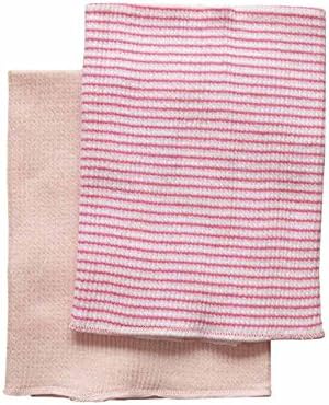 No Battling On The Chest Old Time Pony String Polka Dot Print safety pink - NewNest Australia
