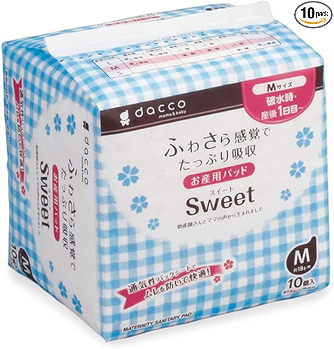 dacco 83620 Sweet Maternity Pad, Sweet M, 10 Pieces - NewNest Australia