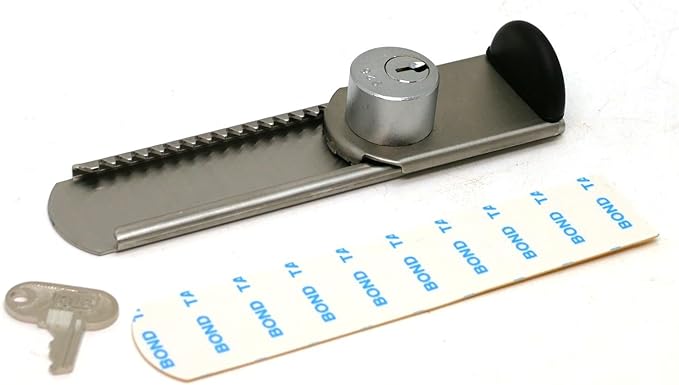 Nihon Lock Service DS-H-15 Hairenu Window Sash Security Lock, Entry Prevention, Hairenu w/ Key - NewNest Australia