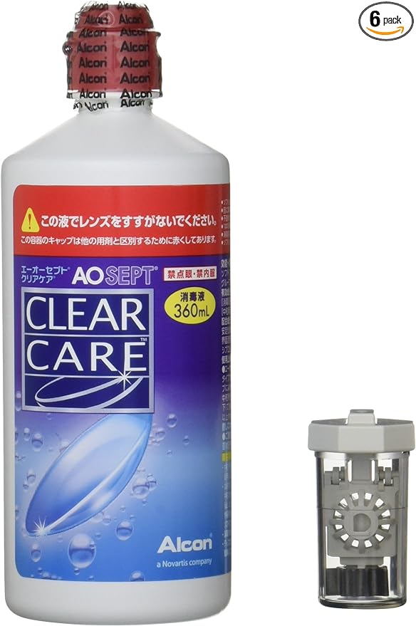 Aocept Clear Care 360ml x 6 bottles - NewNest Australia