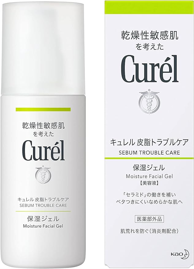 Curel Sebum Trouble Care Moisturizing Gel, 4.2 fl oz (120 ml) - NewNest Australia