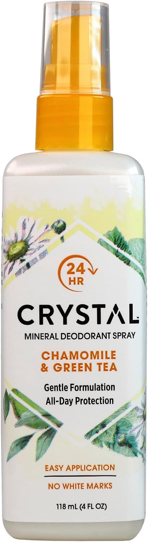 Crystal Body Deodorant - Mineral Deodorant Body Spray by Crystal Essence French Transport Chamomile and Green Tea - 4 lbs - NewNest Australia