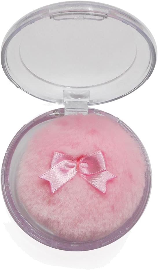 ONE Glitter Puff Twinkle Puff Powder Impuff Party Wedding Wedding Body Puff Glitter Powder Glitter Body Puff Glitter Body Powder (Silver Pearl & Rose Incense) - NewNest Australia