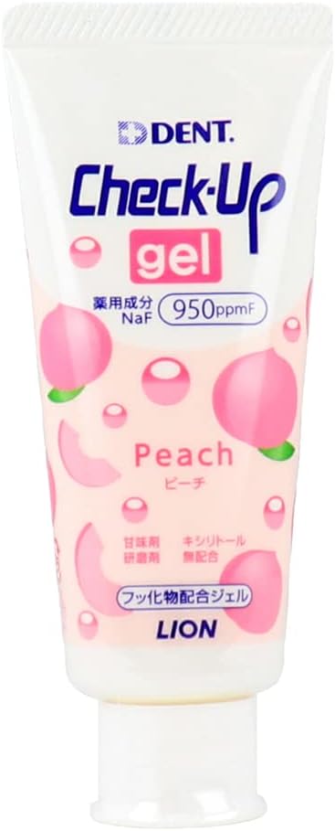 Lion Check Up Gel Peach 60g - NewNest Australia