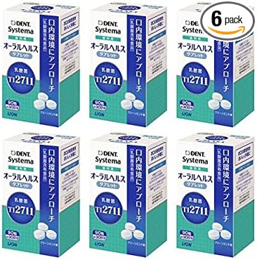 Lion Systema Dental Oral Health Tablets, 90 Tablets (Box of 6) - NewNest Australia