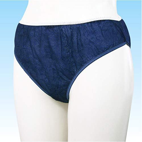 Disposable/50 pieces [Paper Pants] Paper Shorts Free (*Former Paper Shorts M) Navy Blue (For Beauty Salons, Massage Parlors/Travel, Hospitalization, Disasters, Nursing Care/Paper Shorts, Paper Pants) - NewNest Australia