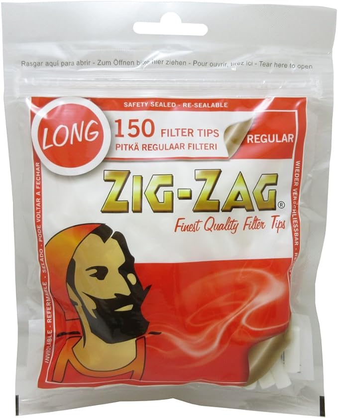 Tsuge Zig Zag Long Regular Filter [Approx. 150 Pieces] - NewNest Australia