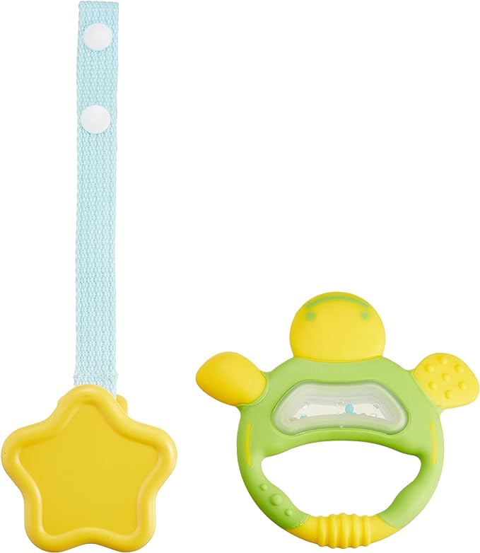 Richell Teeth Sharpener with Holder R Kamesan Green For Ages 3 Months and Up - NewNest Australia