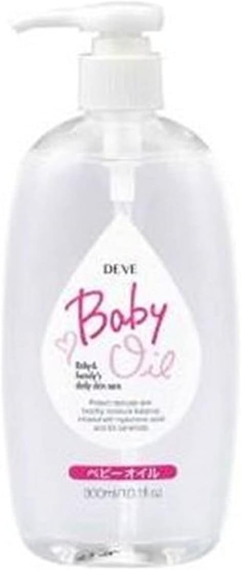 Kumano Oil Div Baby Oil, 10.1 fl oz (300 ml) - NewNest Australia