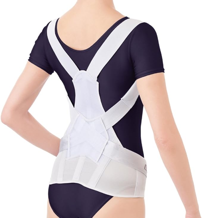 Alphax Posture Supporter, Doctor's Firm Back Belt, M-L Made in Japan - NewNest Australia