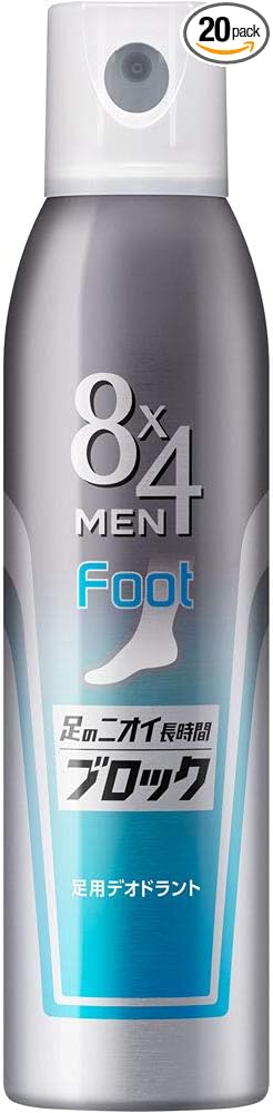 Kao 8x4 Men Foot Spray 4.6 oz (135 g) x 5 Pieces - NewNest Australia