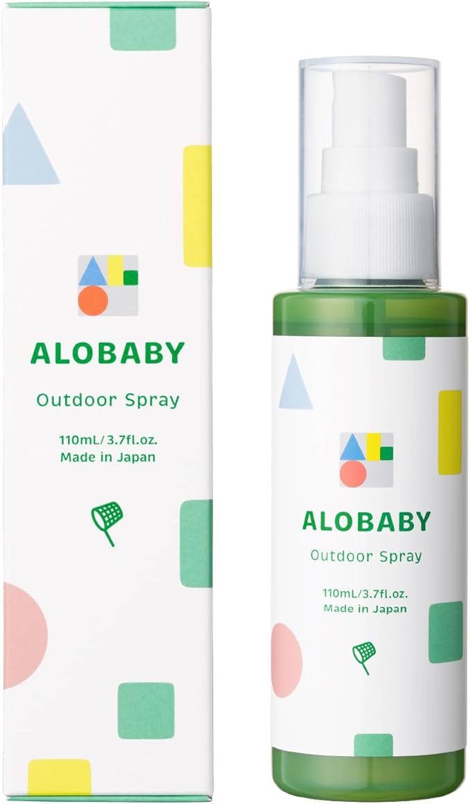 Aro Baby Outdoor Spray, 4.3 fl oz (110 ml), 1 Bottle, No Deet, Additive-Free, Made in Japan, Organic, - NewNest Australia