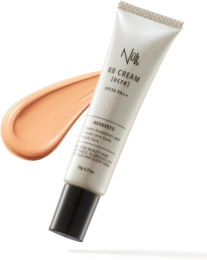 Men's BB Cream Foundation 0.7 oz (20 g) (Perfect for Hiding Acne/Beard Shadow/Dark Circles), Sunscreen, Anti-aging Care(SPF30 PA++) - NewNest Australia