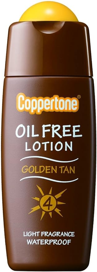 (Value Pack of 6) Copatone Golden Tan Oil-Free Lotion SPF4 4.2 fl oz (120 ml) x 6 Bottles - NewNest Australia