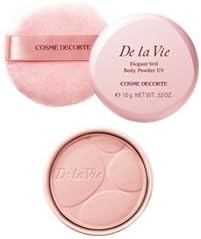 Cosme De La Vie Elegant Veil Body Powder, UV (0.5 oz (15 g) - NewNest Australia
