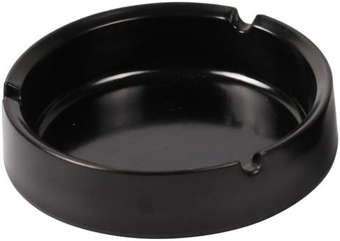 Ashtray FH70037BK-10 Ashtray, Black, Large Size, Set of 10, Melamine, Commercial Use, Ashtray Set - NewNest Australia
