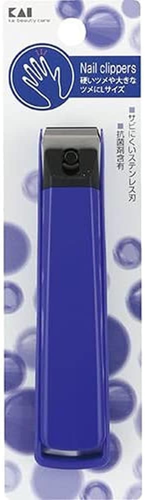 KAI Standard Selection Nail Clipper L Straight Blade Made in Japan Foot HL0603 - NewNest Australia