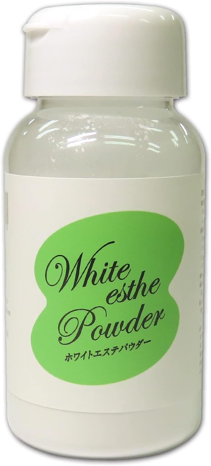 Toysfan White Esthetic Powder 3.5 oz (100 g) Sprinkle Container, Made in Japan, Made in Japan, Professional Massage Powder, For Beauty Shops, Professional Massage Powder - NewNest Australia